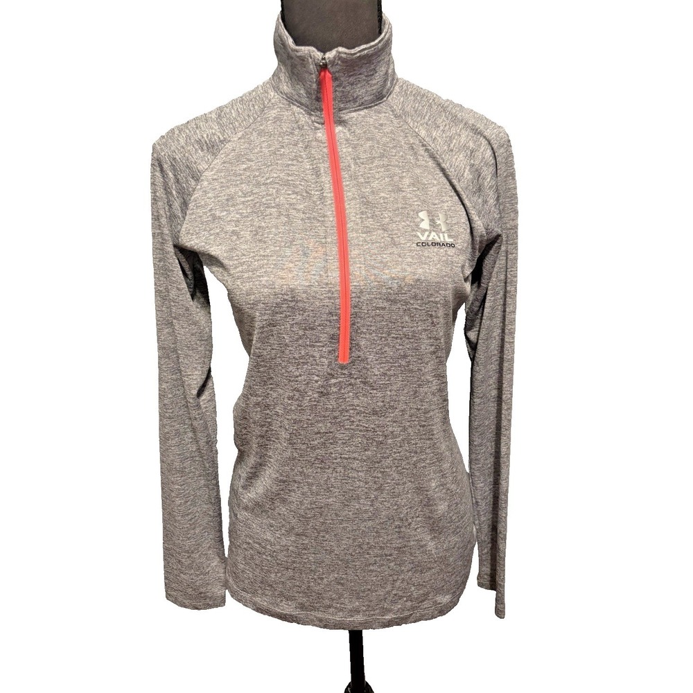 Under Armour Women's Tech 1/2 Zip Twist Pullover Small Loose Fit HeatGear